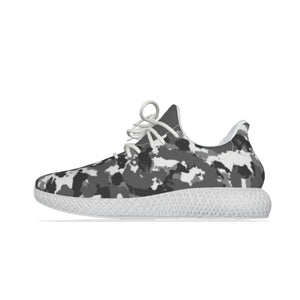 Snow Camo Flying Woven Sports Shoes