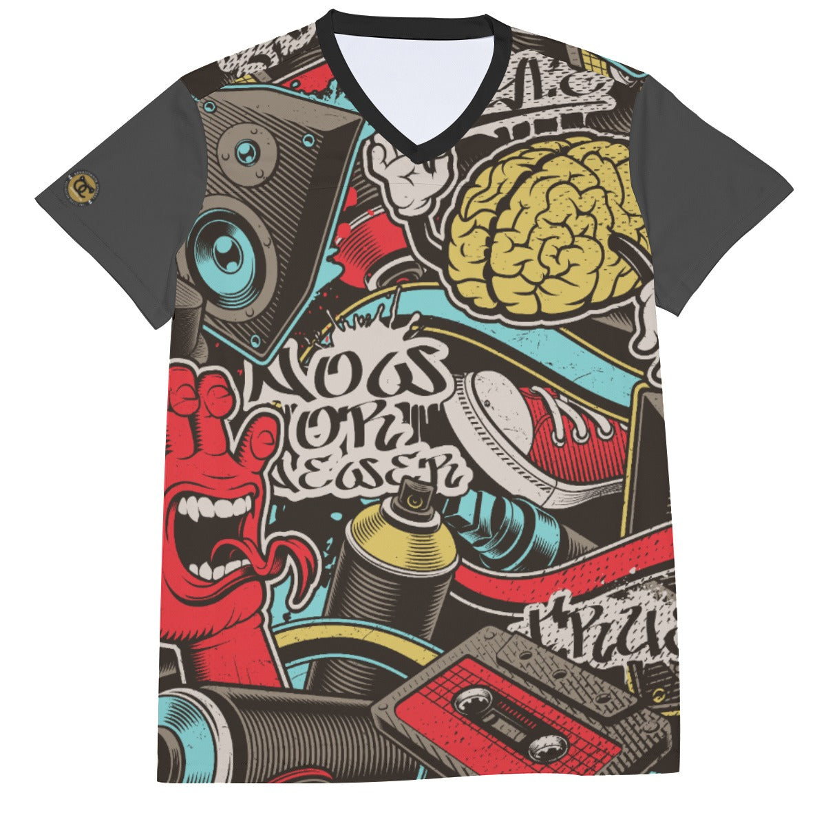 D.O.C. Style Men's V-neck Short Sleeve T-shirt