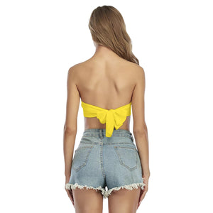 Golden HRMI Women's Triangle Tube Top