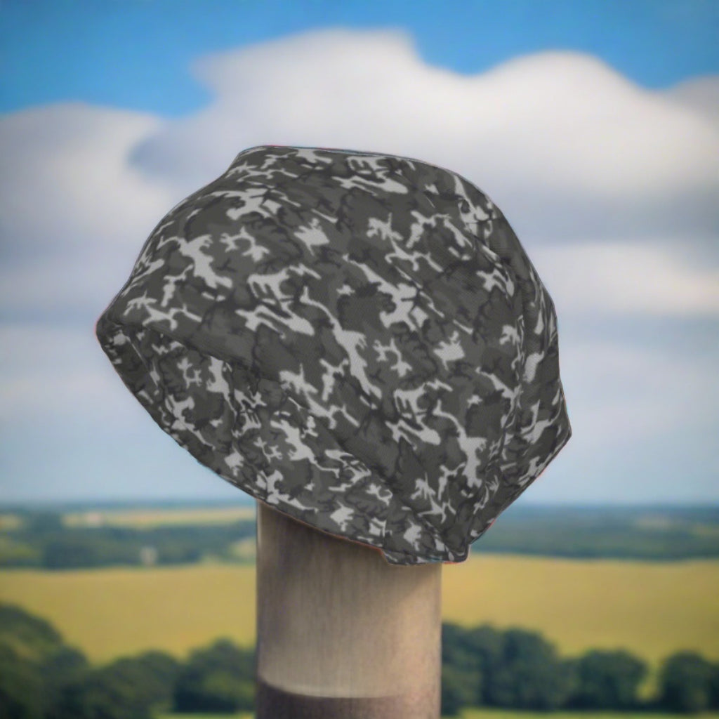 Snow Camo Unisex Beanie Hat