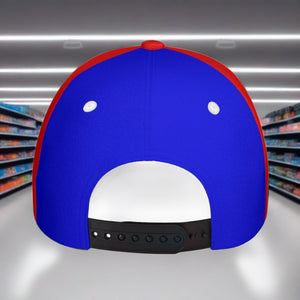 Black Superman Peaked Cap