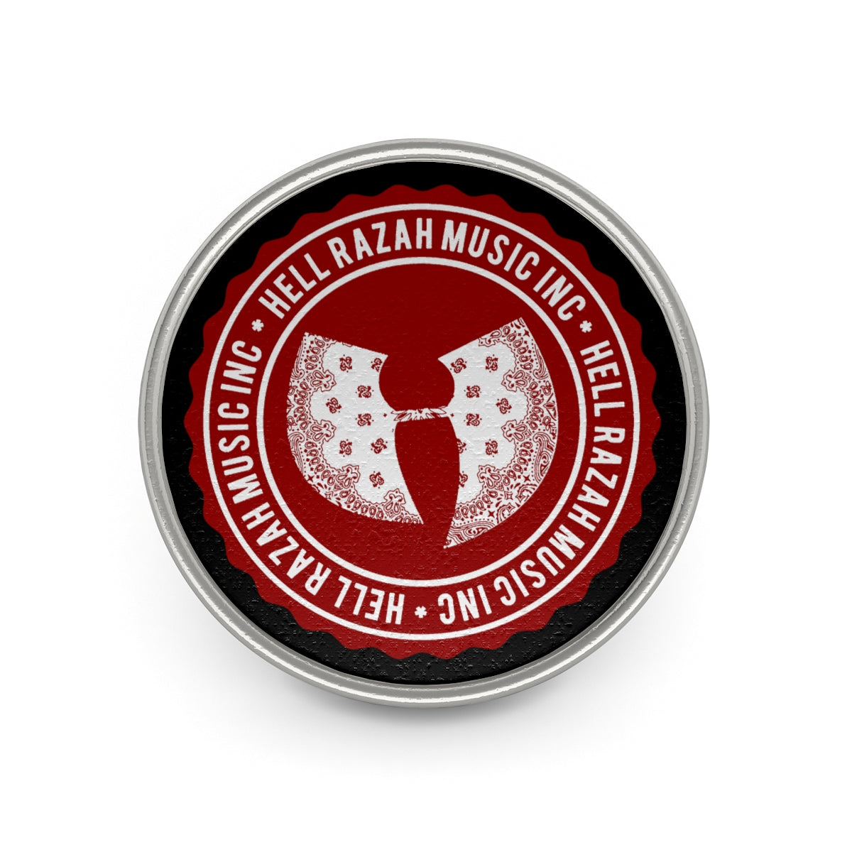 Official Hell Razah Music Inc Logo Metal Lapel Pin Heaven Razah Graphics by Culture Freedom