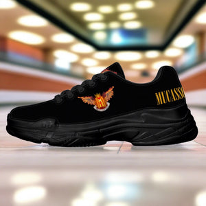 Smuve The Mucasso Black Chunky Sneakers