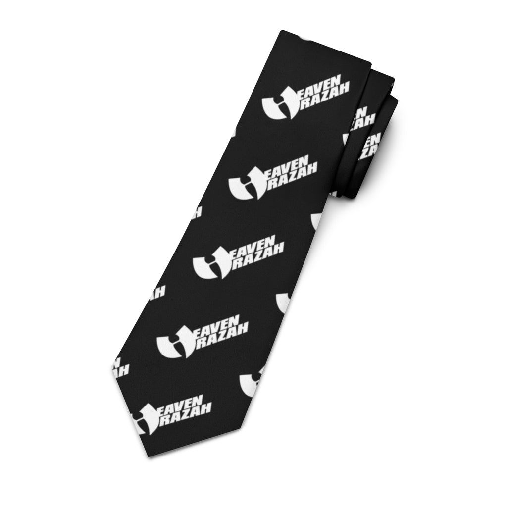 HeavenRazah Patterned Logo Designer Necktie