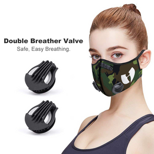 HRMI Operation Warfare Earhook Riding Face Cover w/ Breathing Valve Non Medical
