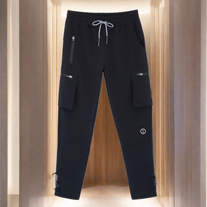 Renaissance Signature Men's Nylon Sports Suit Hoodie & Pants Set