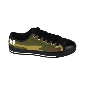 HRMI Private First Class (E-3) Warfare Low Top Men's Sneakers HellRazah Music Inc HeavenRazah