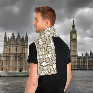 Renaissance Apparel Cream Scarf