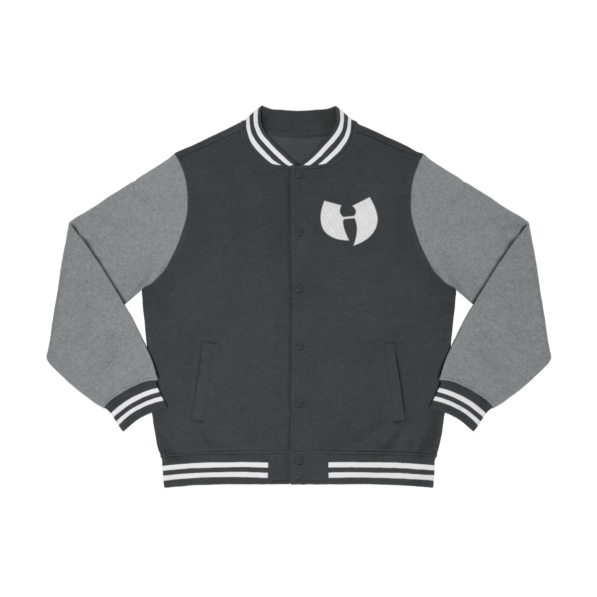 HRMI HellRazah Music Inc. H Logo Embroidered Men's Varsity Jacket HeavenRazah