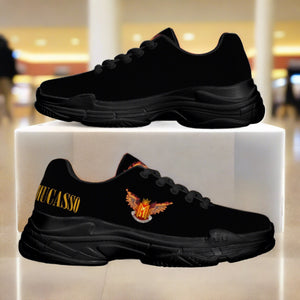 Smuve The Mucasso Black Chunky Sneakers