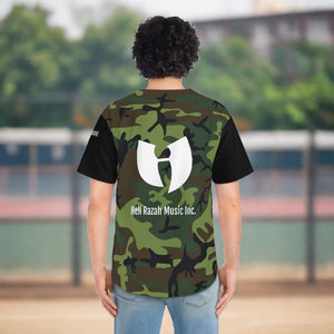 Operation Warfare Renaissance Apparel Men's Army Camo Baseball Jersey