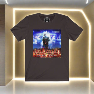 HellRazah Music Inc. - HeavenRazah Album Cover Art Unisex Jersey Short Sleeve Tee