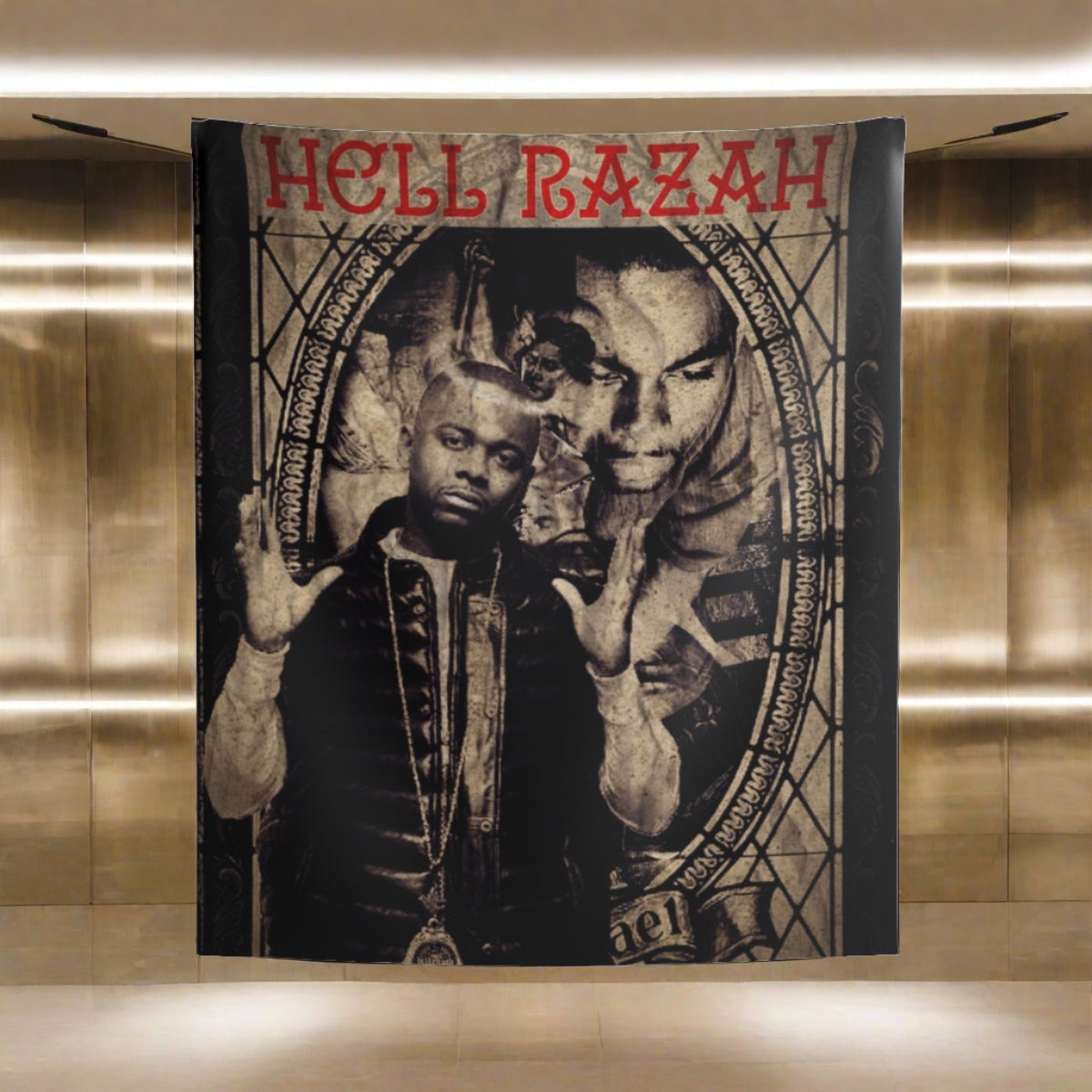 HellRazah Music Inc. Collectible Indoor Polyester Wall Tapestry