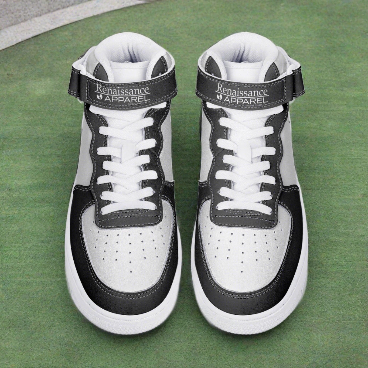 Renaissance Apparel WINGZ-UP High-Top Leather Sports Sneakers