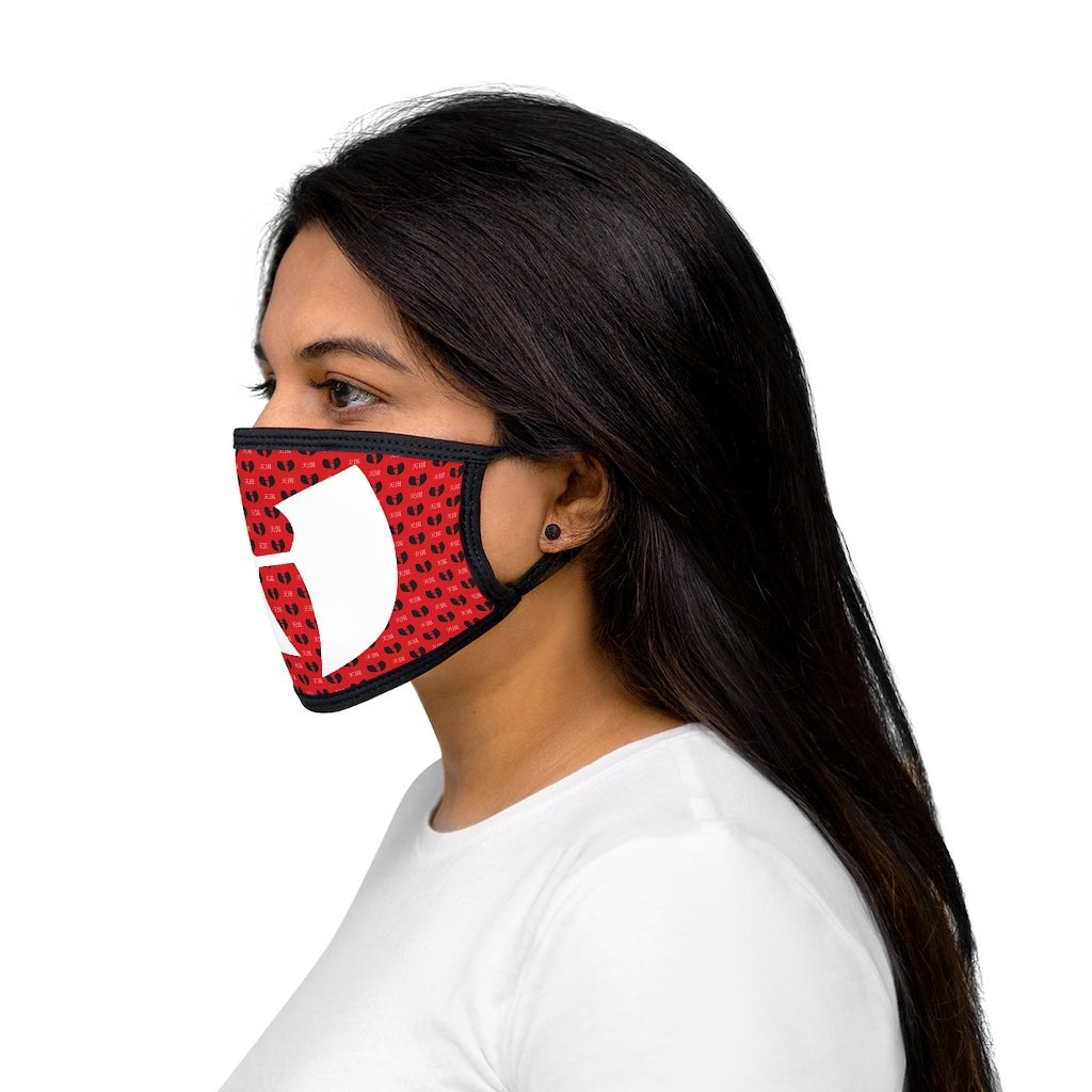 Razah Rubiez Mixed-Fabric Face Mask