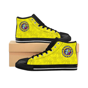 Official HellRazah Music Inc. Hannibal’s Superweapon: The War Elephant Sneakers Men's High-top Shoes HeavenRazah Merch Graphics by iHustle365