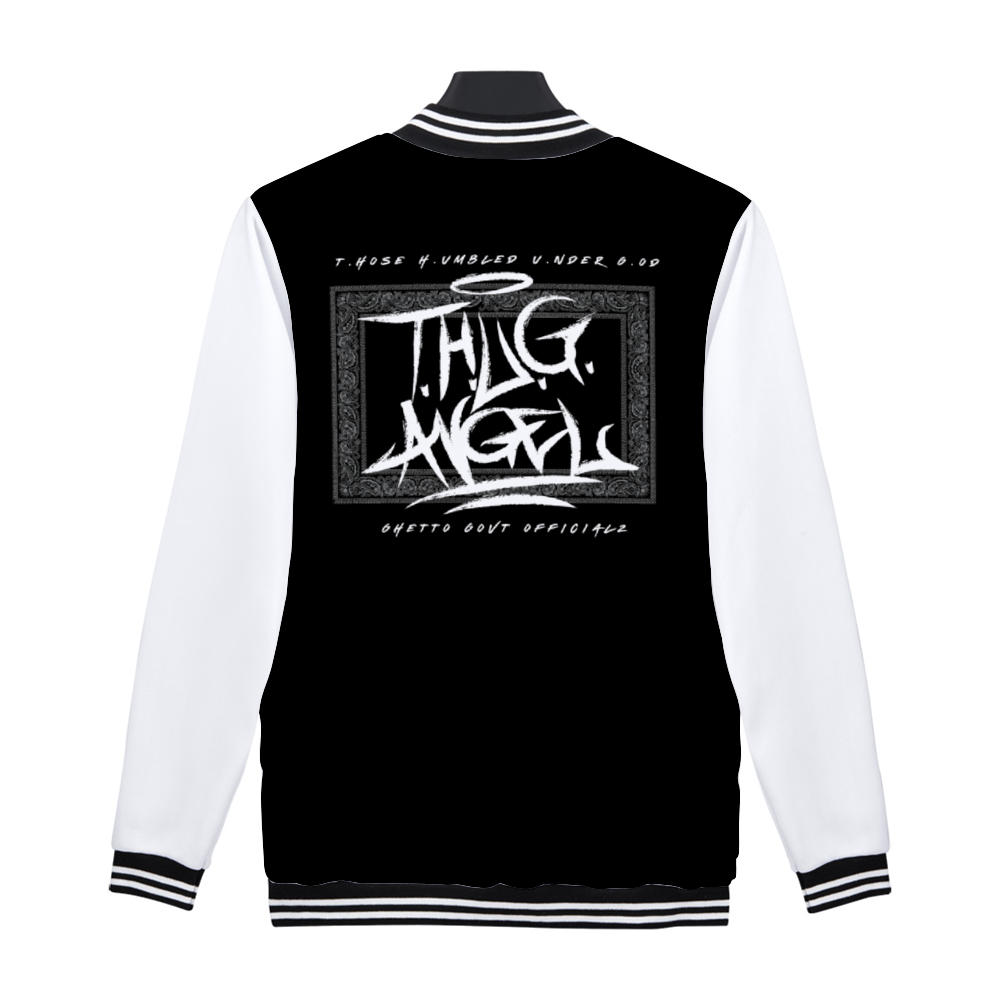 T.H.U.G. Angel GGO Coat Terry Cloth Button Jacket