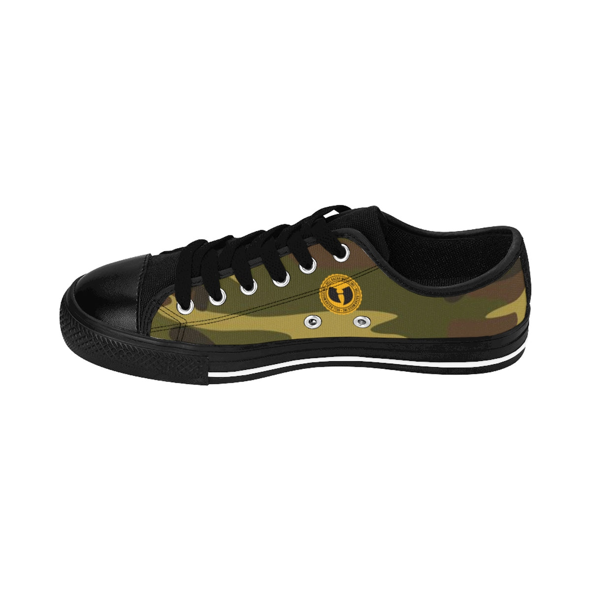 HRMI Private First Class (E-3) Warfare Low Top Men's Sneakers HellRazah Music Inc HeavenRazah