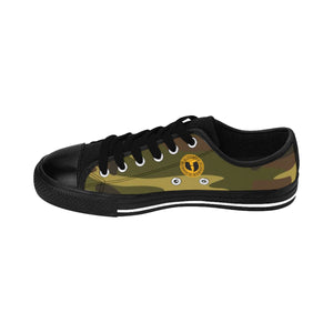 HRMI Private First Class (E-3) Warfare Low Top Men's Sneakers HellRazah Music Inc HeavenRazah