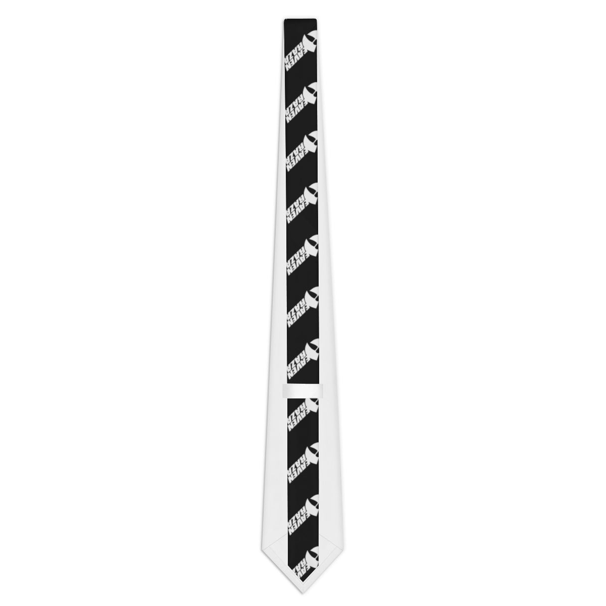 HeavenRazah Patterned Logo Designer Necktie