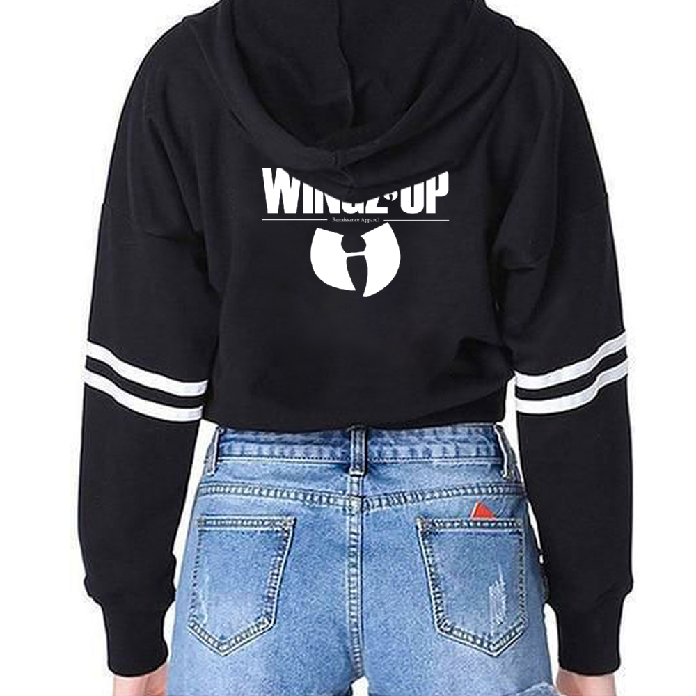 Wingz Up Women's Crop Hoodie