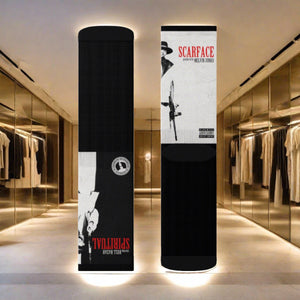 Limited Edition Spiritual Scarface Album Cover Art - Official HellRazah Music Inc. Collectible Socks