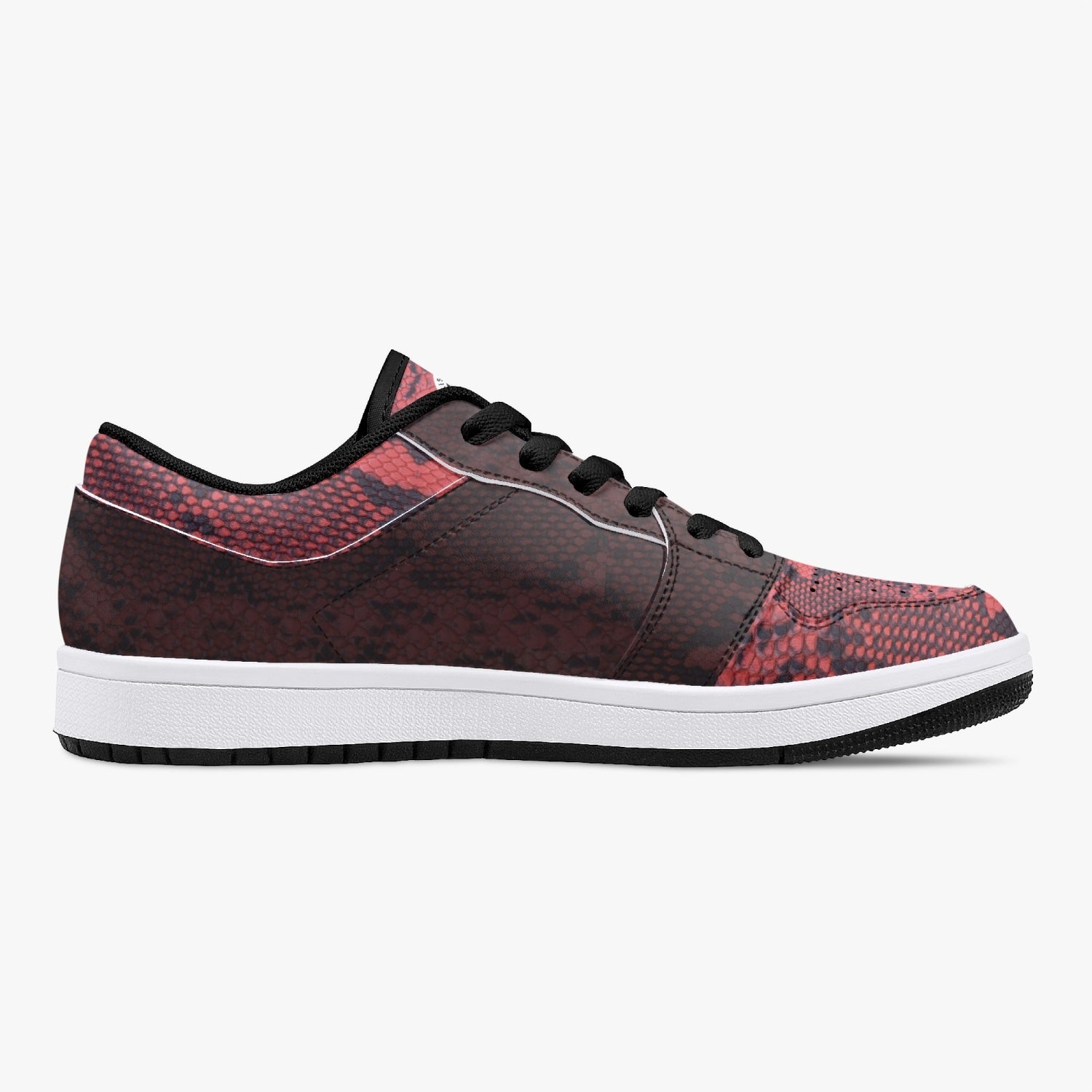 Renaissance Scarlet Cobras-  Low Top Leather Sneakers