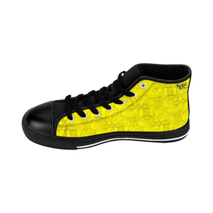 Official HellRazah Music Inc. Hannibal’s Superweapon: The War Elephant Sneakers Men's High-top Shoes HeavenRazah Merch Graphics by iHustle365