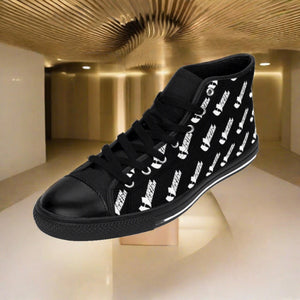 Renaissance Apparel HeavenRazah Logo Pattern High-Top Sneakers - Shoes