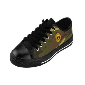 HRMI Private First Class (E-3) Warfare Low Top Men's Sneakers HellRazah Music Inc HeavenRazah