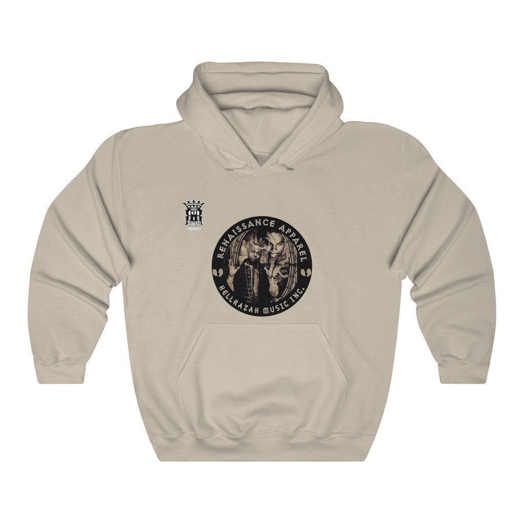 RRA Razah Cover Logo 1 Renaissance Apparel Unisex Heavy Blend™ Hooded Sweatshirt