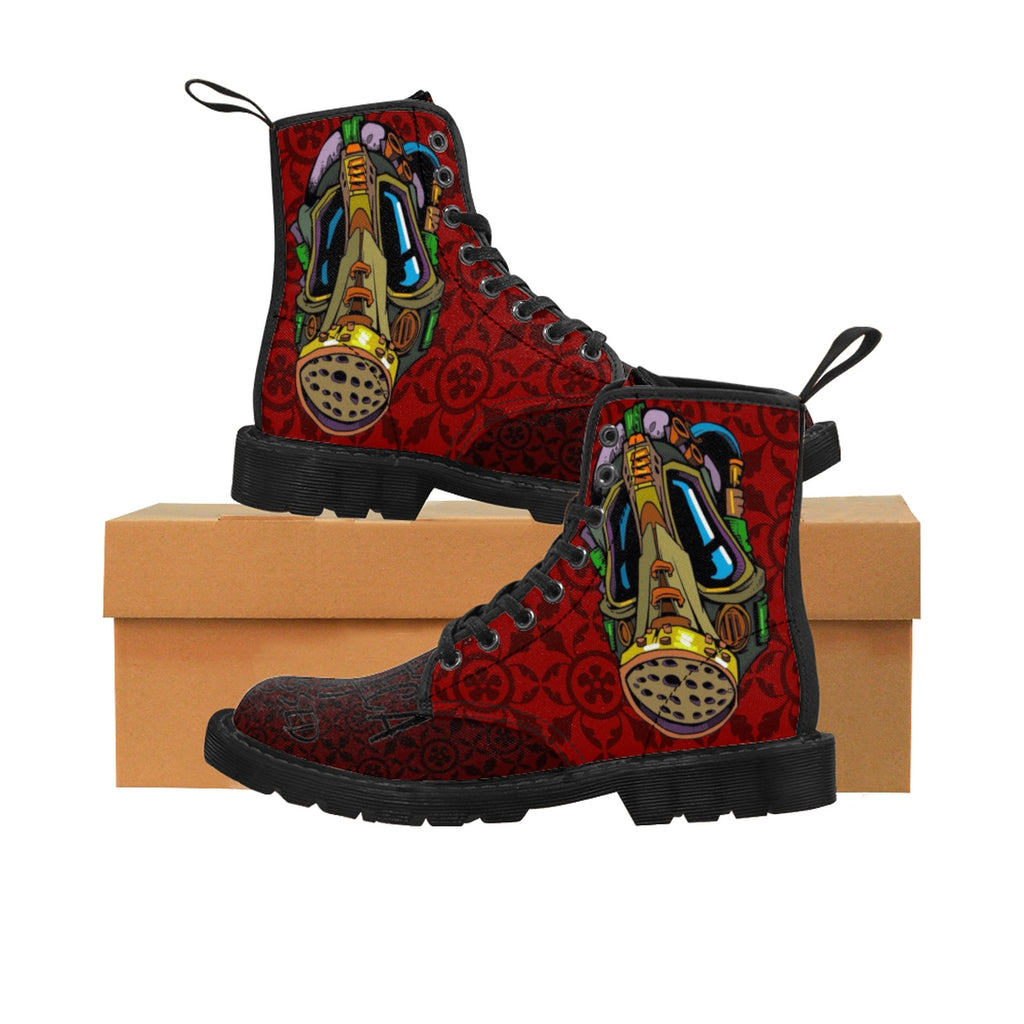 Official Hell Razah Music Inc Logo Dont Get Gassed Up Designer Kicks Graphics by iHustle365_ Men's Martin Boots Heaven Razah