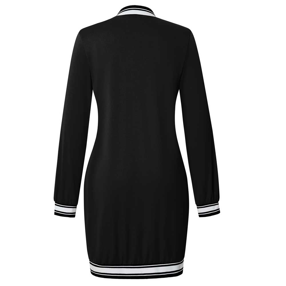 Women's "B" Brooklyn Long Sleeve Fashion Dress