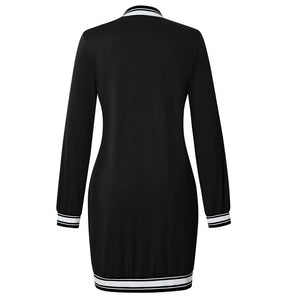 Women's "B" Brooklyn Long Sleeve Fashion Dress