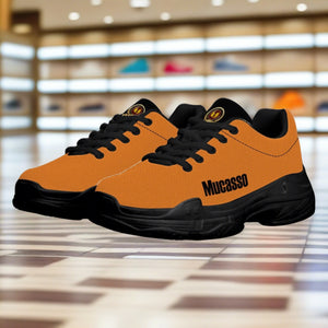 Mucasso Chunky Sneakers Orange - Black