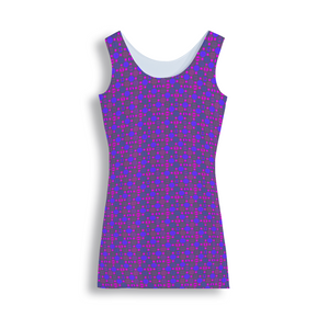 Renaissance Lavender Crew Neck Tank Dress