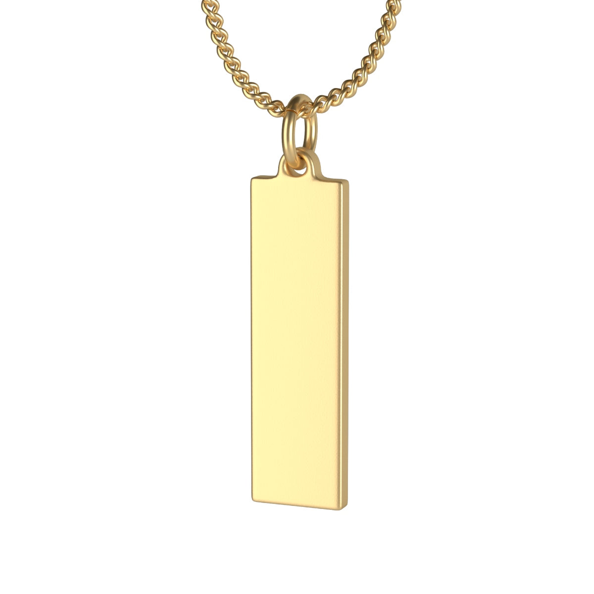 Ghetto Gov't Officialz Logo 18k Gold Plated & Sterling Silver Single Loop Necklace Heaven Razah - Hell Razah