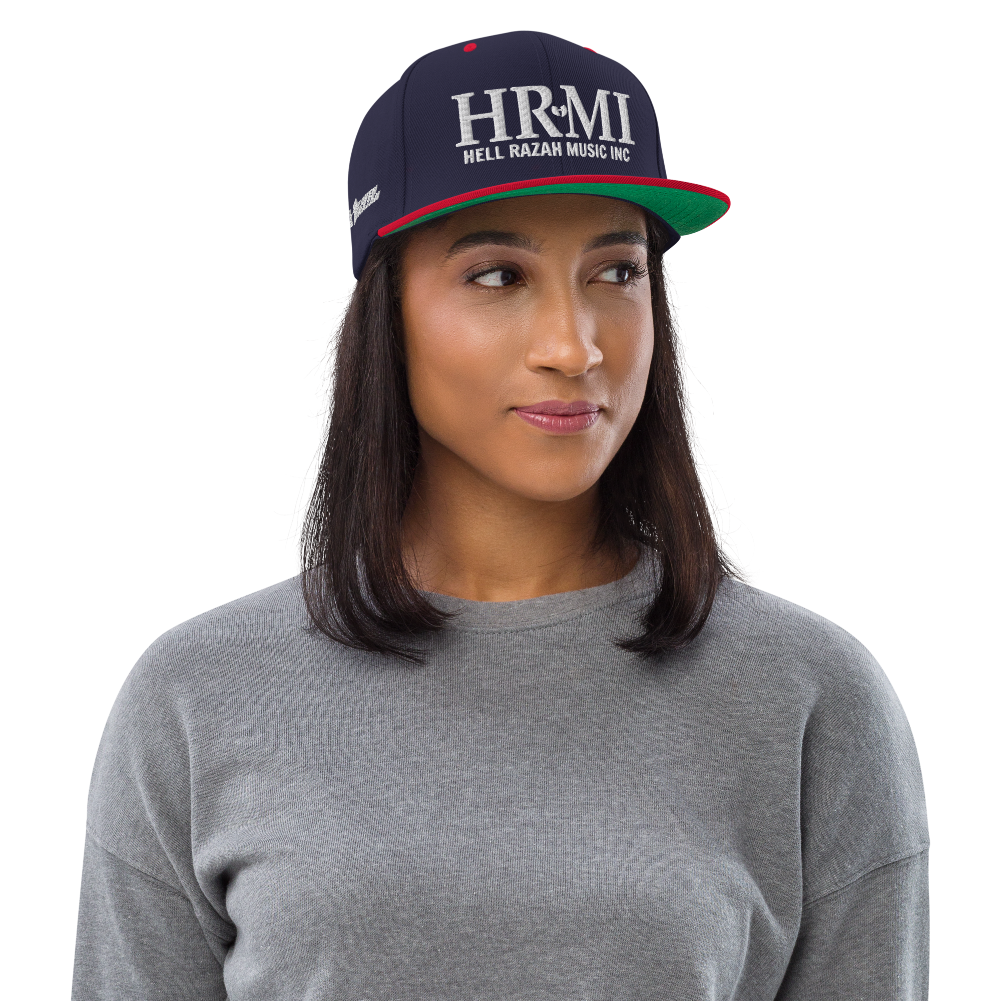 HRMI Embroidered Snapback Hat