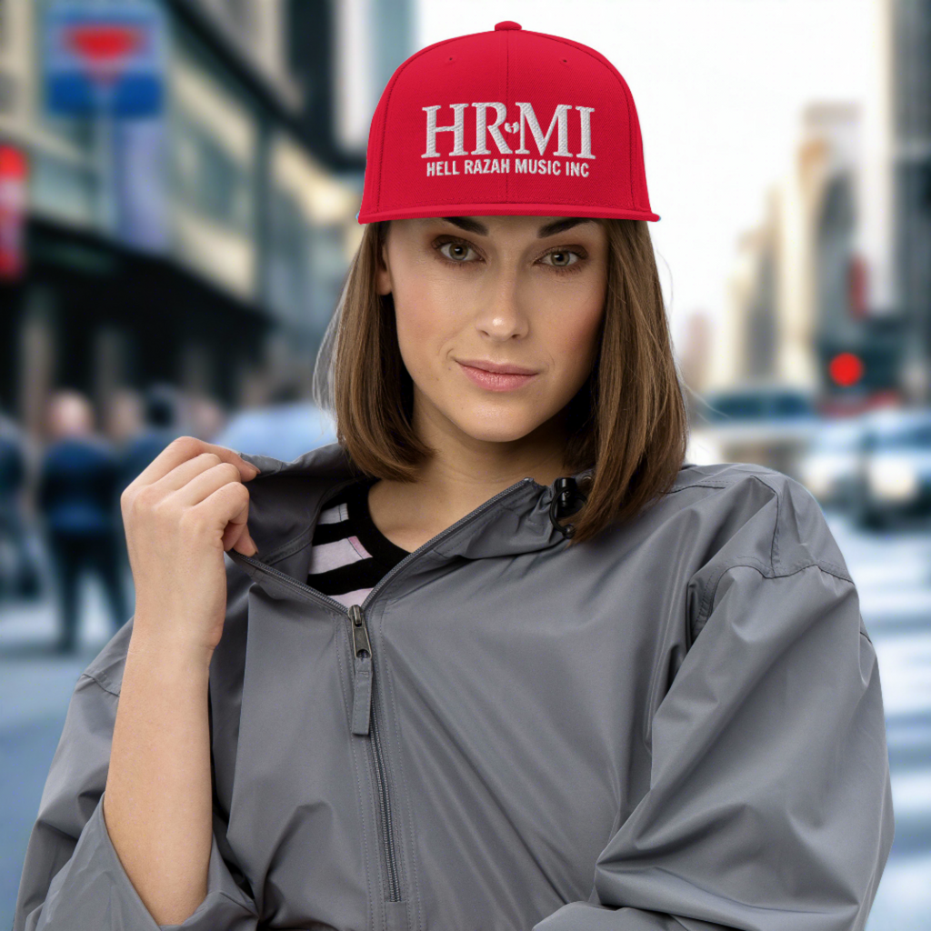 HRMI Embroidered Snapback Hat