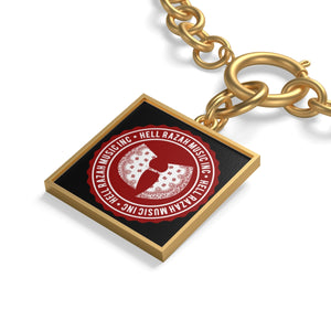 Official Hell Razah Music Inc Logo Designer Chunky Chain Bracelet Heaven Razah