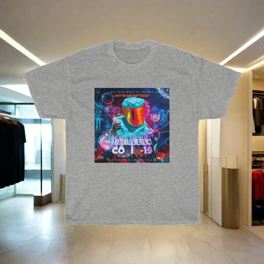 G.G.O. National Emergency Covid-19 Mixtape Unisex Heavy Cotton Tee