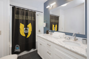 HRMI Razah Renaissance H Scroll Shower Curtain