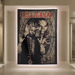 HellRazah Music Inc. Collectible Indoor Polyester Wall Tapestry