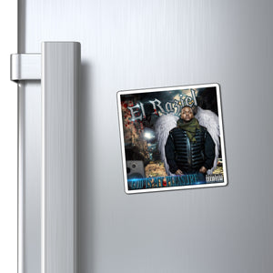 El Raziel God Is My Pleasure - HellRazah Music Inc. Limited Edition Collectible Magnet