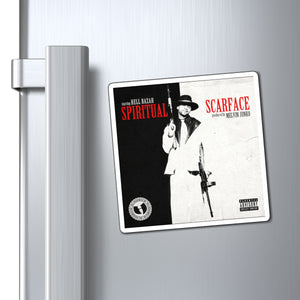 Spiritual Scarface Cover Art - Official HellRazah Music Inc. Collectible Album Magnet