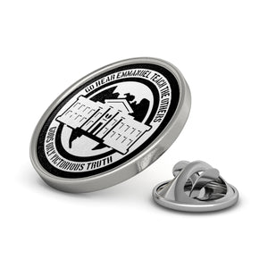 Ghetto Gov't Officialz Logo Designer Silver - Pewter Metal Lapel Pin