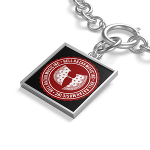 Official Hell Razah Music Inc Logo Designer Chunky Chain Bracelet Heaven Razah