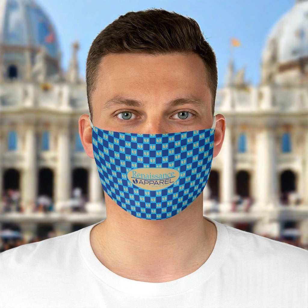 Grand Azul Fabric Face Mask