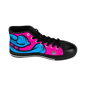HRMI Pink Hydra Limited Edition Women's High-top Sneakers Official HellRazah Music Inc. - HeavenRazah