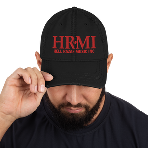 HRMI Embroidered Distressed Dad Hat